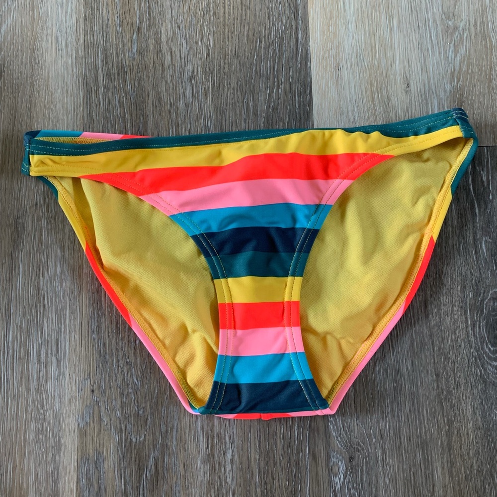striped bikini bottoms